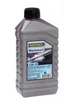 Масло моторное синтетическое "Marineoil PETROL 25W-40", 1л