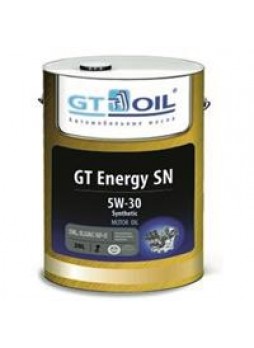 Масло моторное синтетическое "GT Energy SN 5W-30", 20л