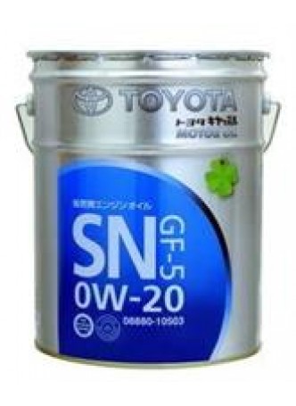 Масло моторное синтетическое SN 0W-20, 20л оптом