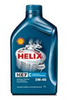 Масло моторное полусинтетическое "Helix HX7 5W-40", 1л