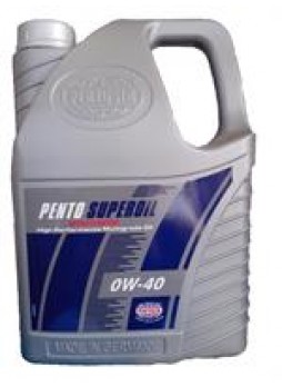 Масло моторное синтетическое "Pento Superoil 0W-40", 5л