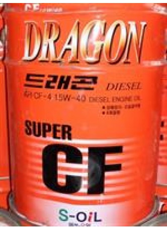 Масло моторное полусинтетическое "Dragon Super Diesel CF 15W-40", 20л