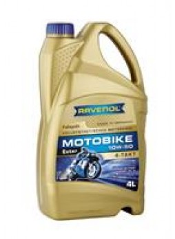 Масло моторное синтетическое "Motobike 4-T Ester 10W-50", 4л