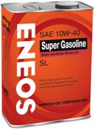 Масло моторное полусинтетическое SUPER GASOLINE SL 10W-40, 4л оптом