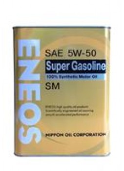 Масло моторное синтетическое "Super Gasoline Synthetic 5W-50", 4л