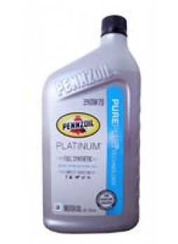 Масло моторное синтетическое "Platinum Full Synthetic Motor Oil (Pure Plus Technology) 0W-20", 0.946л