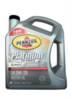 Масло моторное синтетическое "Platinum Full Synthetic Motor Oil 5W-20", 4.73л