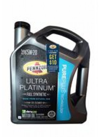 Масло моторное синтетическое Ultra Platinum Full Synthetic Motor Oil (Pure Plus Technology) 5W-20, 4.73л оптом