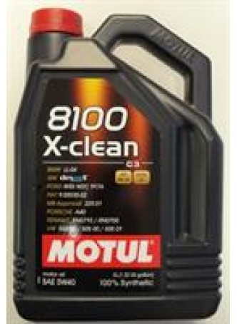 Масло моторное синтетическое 8100 X-Clean C3 5W-40, 4л оптом