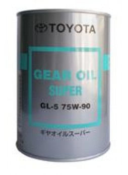 Масло трансмиссионное синтетическое "Gear Oil Super 75W-90", 1л