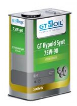 Масло трансмиссионное синтетическое "GT Hypoid GL4 Plus 75W-90", 4л