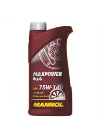 Масло трансмиссионное синтетическое 4х4 Maxpower 75W-140, 1л оптом