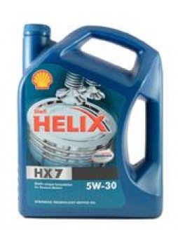 Масло моторное полусинтетическое "Helix HX7 5W-30", 4л