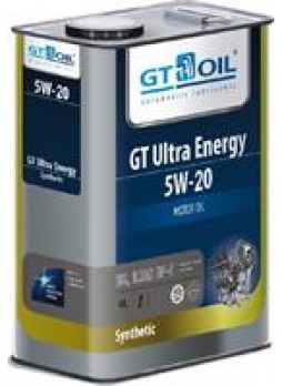 Масло моторное синтетическое "GT Ultra Energy 5W-20", 4л