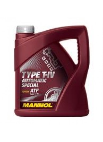 Масло трансмиссионное полусинтетическое "TYPE T-IV AUTOMATIC SPECIAL", 4л
