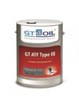 Масло трансмиссионное синтетическое "GT ATF Type III", 20л