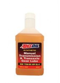 Масло трансмиссионное синтетическое "Synthetic Manual Transmission & Transaxle Gear Lube 75W-90", 0.946л