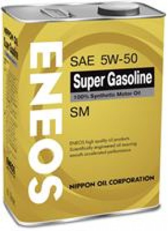 Масло моторное синтетическое Super Gasoline SM 5W-50, 4л оптом