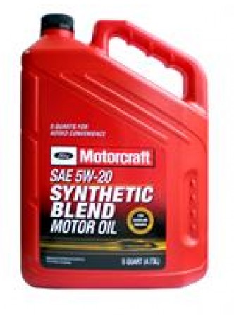 Масло моторное полусинтетическое Premium Synthetic Blend Motor Oil 5W-20, 5л оптом