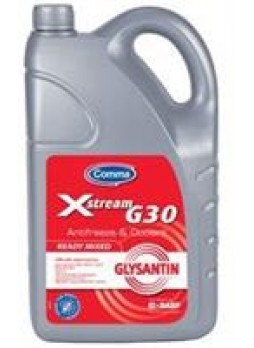 Антрифриз красный "Xstream G30 Antifreeze & Coolant Ready Mixed", 5л.