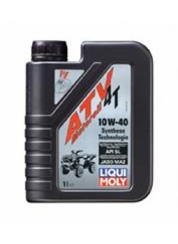 Масло моторное синтетическое "ATV 4T Motoroil 10W-40", 1л