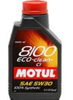 Масло моторное синтетическое "8100 Eco-clean+ 5W-30", 1л