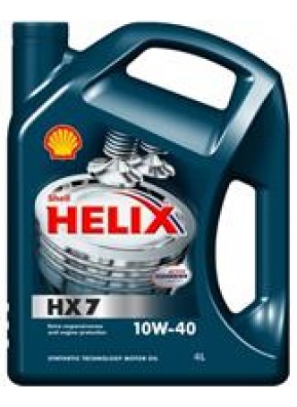 Масло моторное полусинтетическое Helix HX7 10W-40, 4л оптом