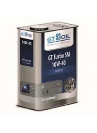 Масло моторное полусинтетическое GT Turbo SM 10W-40, 4л оптом