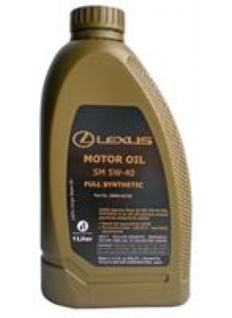Масло моторное синтетическое LEXUS 5W-40, 1л оптом