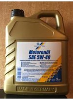 Масло моторное синтетическое "Motoroil 5W-40", 5л