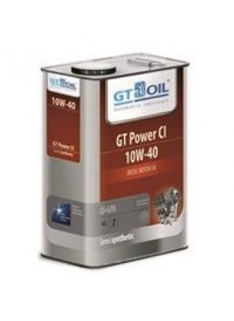 Масло моторное полусинтетическое GT Power CI 10W-40, 4л оптом