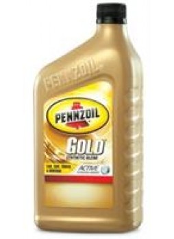 Масло моторное полусинтетическое "Gold Synthetic Blend Motor Oil 5W-20", 0.946л