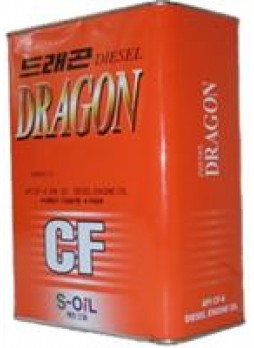 Масло моторное полусинтетическое "Dragon Super Diesel CF 5W-30", 4л