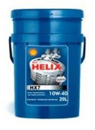 Масло моторное полусинтетическое Helix HX7 10W-40, 20л оптом