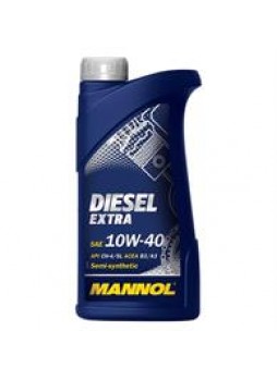 Масло моторное полусинтетическое "DIESEL EXTRA 10W-40", 1л