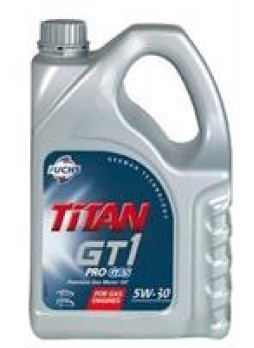 Масло моторное синтетическое "TITAN GT1 PRO GAS 5W-30", 4л