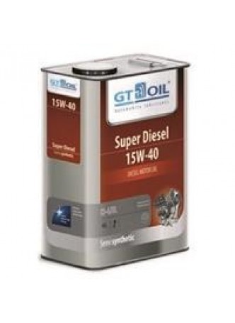 Масло моторное полусинтетическое Super Diesel 15W-40, 4л оптом