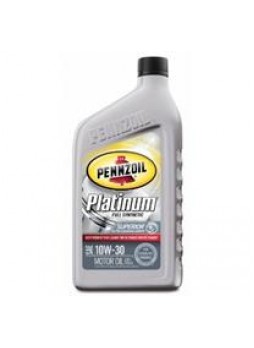 Масло моторное синтетическое "Platinum Full Synthetic Motor Oil 10W-30", 0.946л