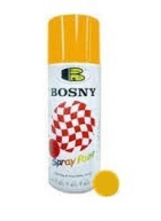 Краска акриловая, (желтый лимон) аэрозоль, 400мл Bosny 25