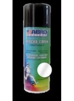 Краска-спрей abro masters (белый глянцевый) Abro SP016AM