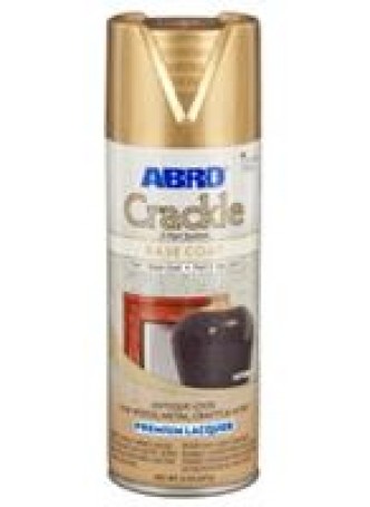 Краска-спрей кракелюрная Основа (Base Coat) золото, 300мл Abro DPBC100GO оптом