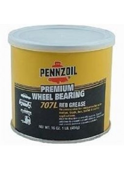 Смазка "Premium Grease Wheel Bearing 707L Red", 454мл Pennzoil 071611977715
