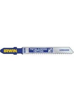 Пилка irwin для электролобзика 5 шт. bim, 132mm/4" 6TPI (T345XF) Irwin 10504232