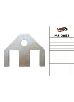 Проверочная прижимная пластина для реек с г/у MSG MS00052