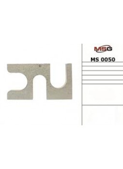 Проверочная прижимная пластина для реек с г/у MSG MS00050