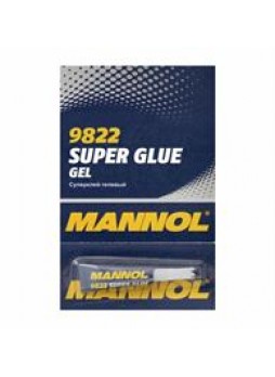 Гелевый суперклей "GEL Super Glue", 3гр Mannol 4036021982205