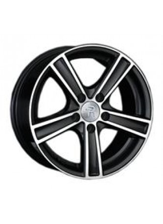 Диск колёсный литой VW120 7x16, 5x112, ET42, D57.1, черный с дымкой полностью полированный (MBF) оптом