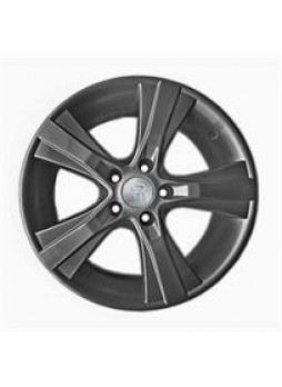 Диск колёсный литой "OPL34 6.5x16, 5x105, ET39, D56.6, серый (GM)"