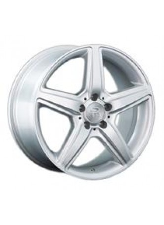 Диск колёсный литой MB65 7.5x17, 5x112, ET46, D66.6, серебристый полированный (SF) оптом
