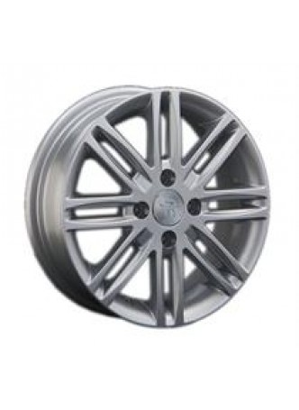 Диск колёсный литой OPL47 5.5x14, 4x100, ET39, D56.6, серебристый (S) оптом